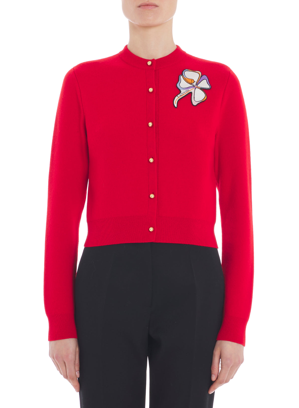 ZZNO STOCK FLAMME CARDIGAN CLOVER SNAKE