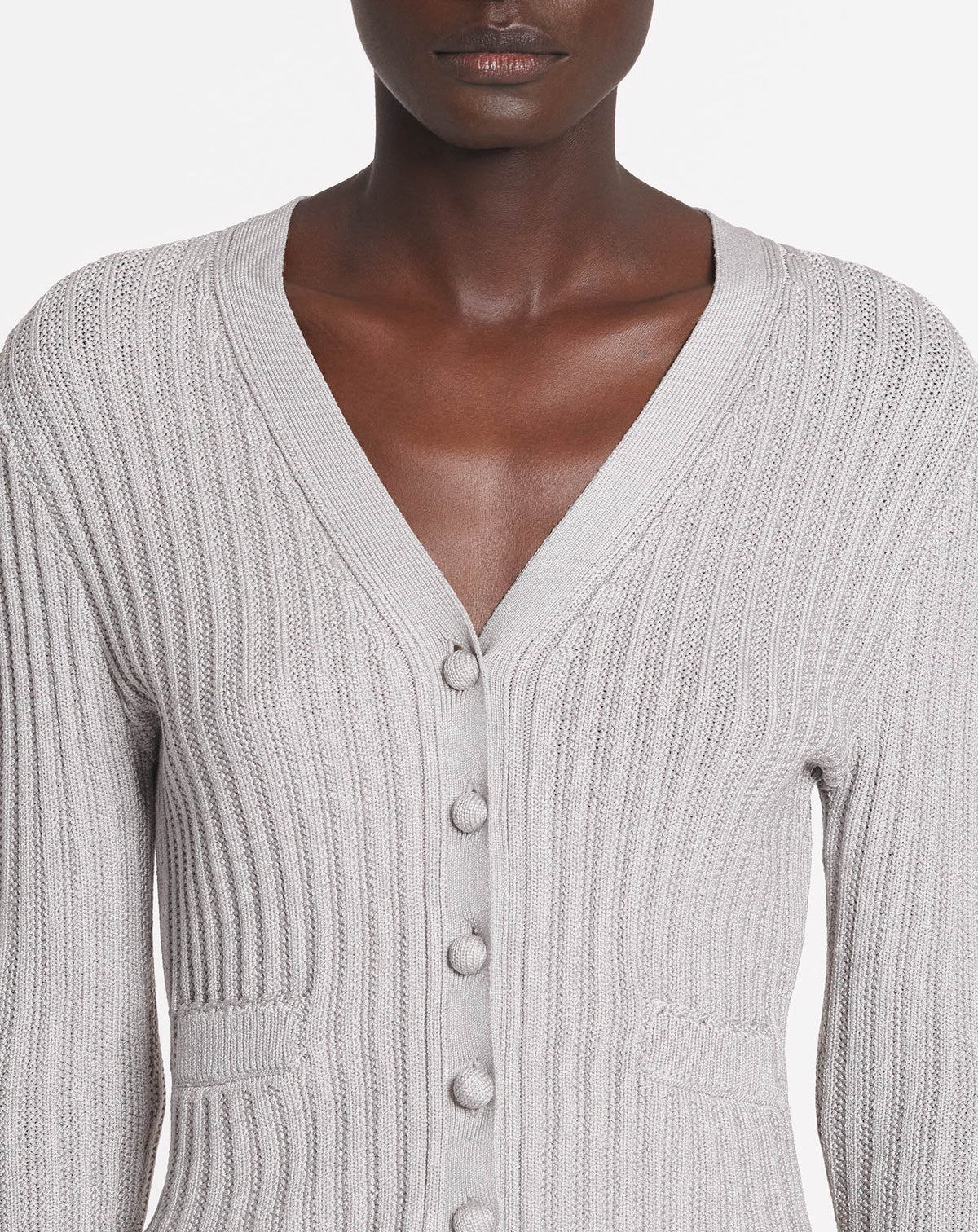 ZZNO STOCK VISON CARDIGAN CÔTELÉ