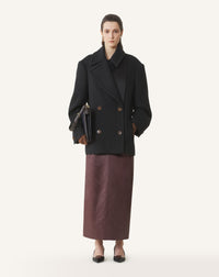 Caban droit - Anthracite