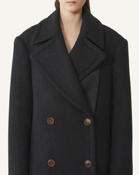 Caban droit - Anthracite