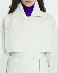 Trench-coat - Blanc casse