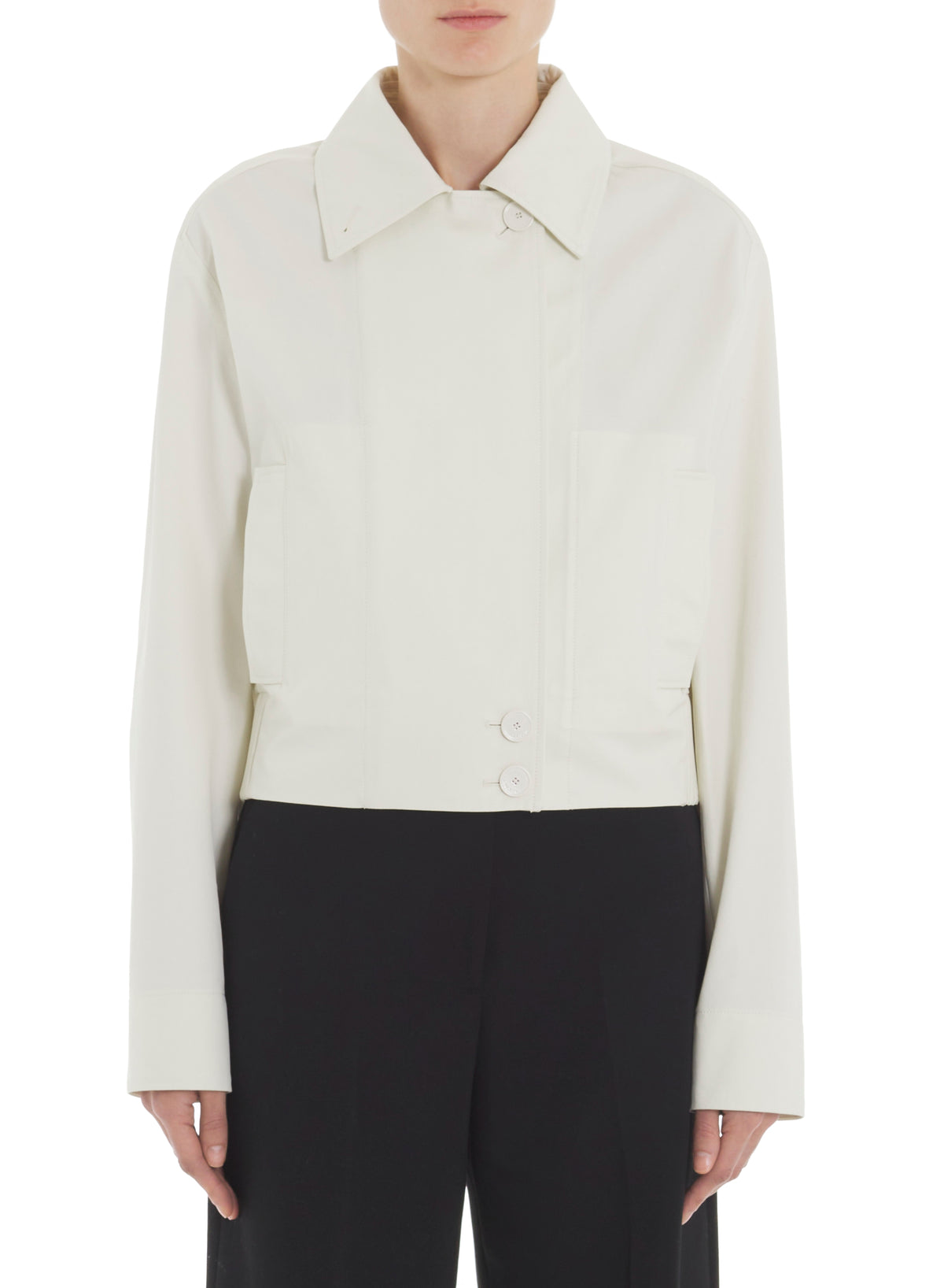Blouson - Blanc casse