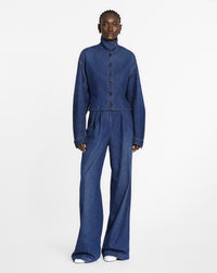 Blouson cintré - Bleu moyen