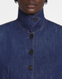 Blouson cintré - Bleu moyen