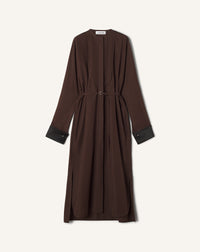 Robe chemise - Mocca