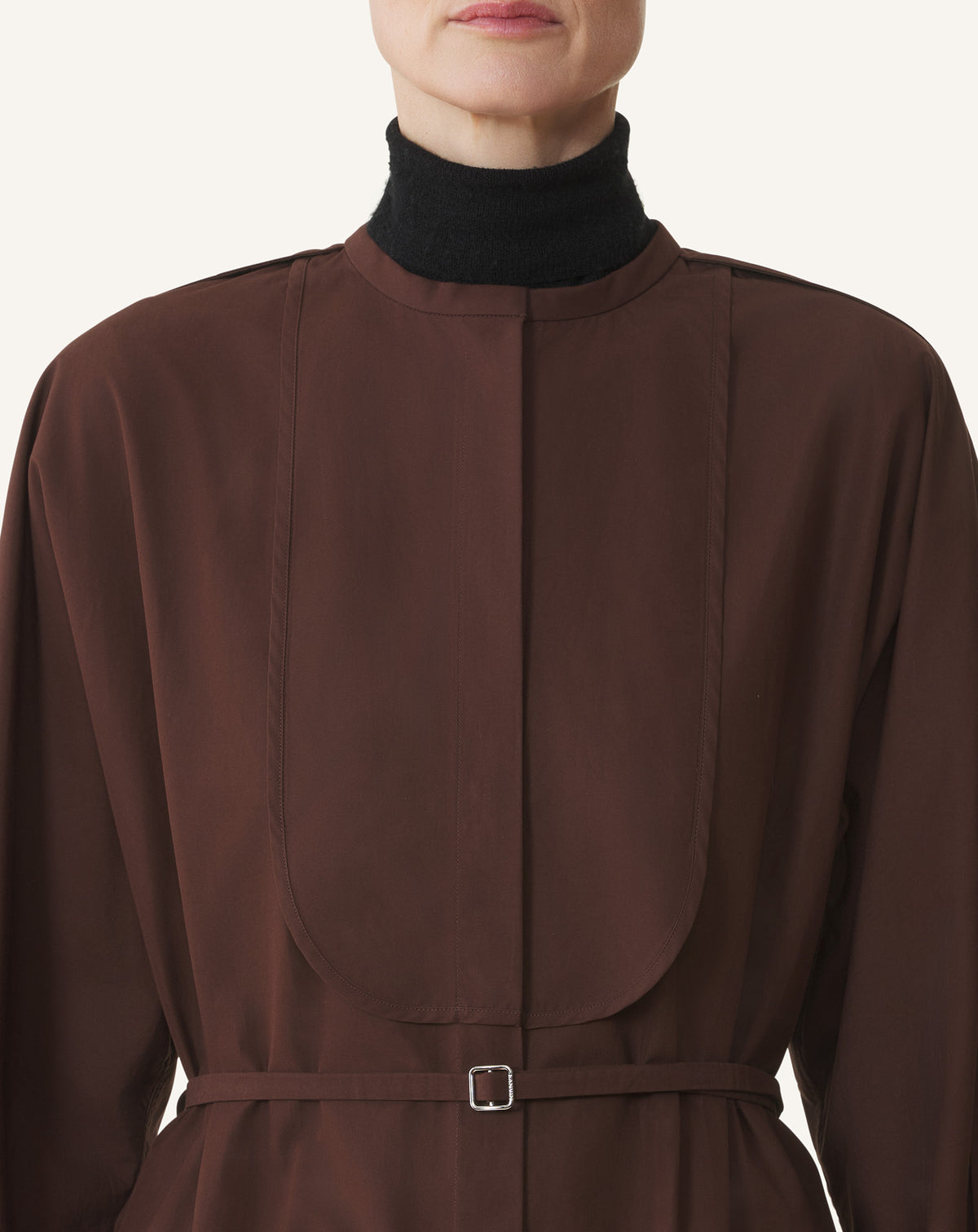 Robe chemise - Mocca