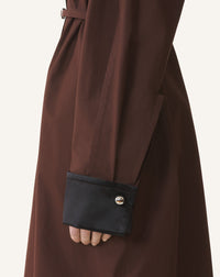 Robe chemise - Mocca