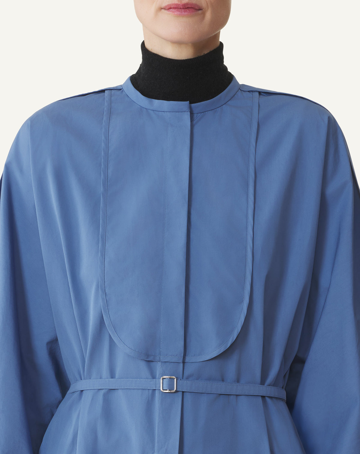 Robe chemise - Bleu jeanne
