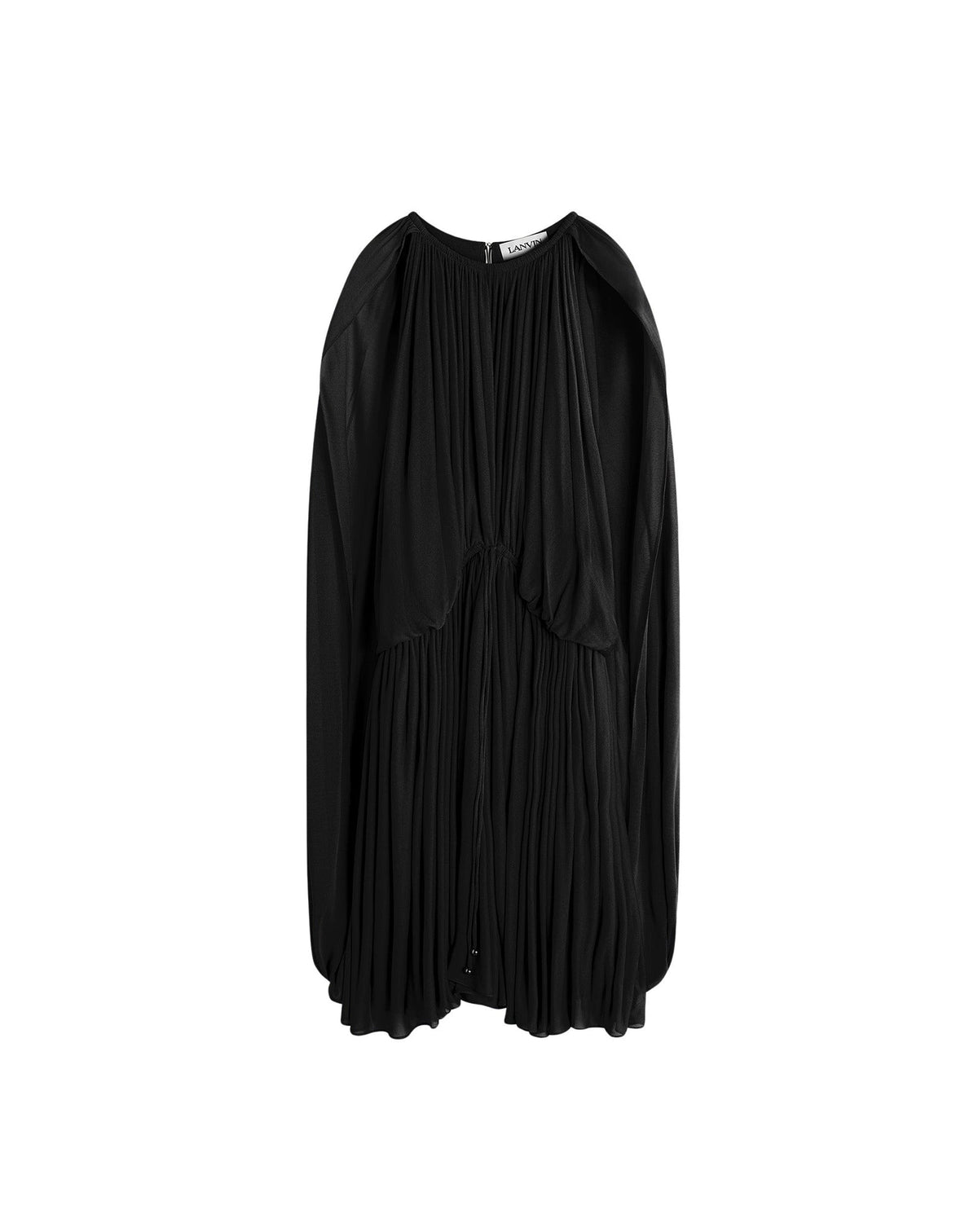 Boétie - mini robe drapée - Noir