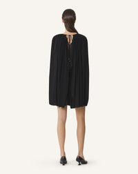 Boétie - mini robe drapée - Noir