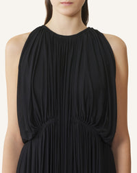 Boétie - mini robe drapée - Noir