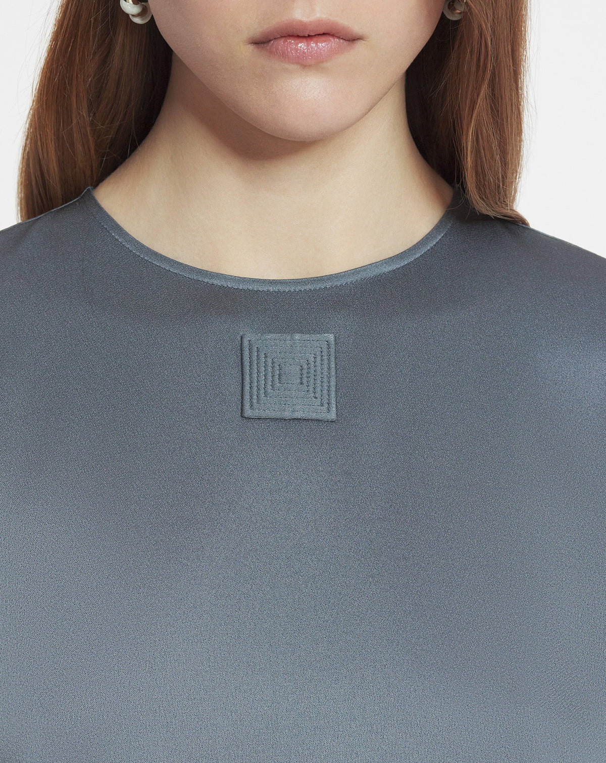 Robe t-shirt - Acier