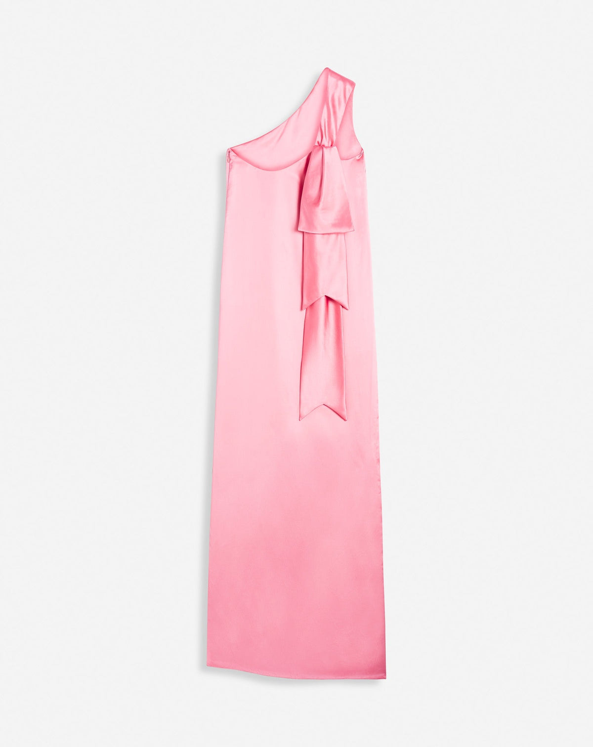 Robe longue asymétrique détail ruban - Venus