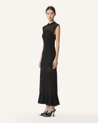 Robe dentelle - Noir