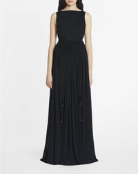 Adonis - robe ballerine - Noir