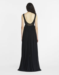 Adonis - robe ballerine - Noir
