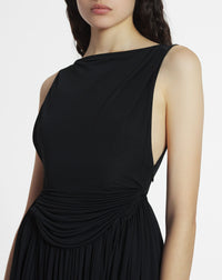 Adonis - robe ballerine - Noir