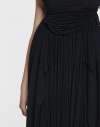 Adonis - robe ballerine - Noir