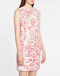 Robe courte imprimée - Coquelicot