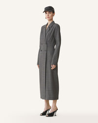 Robe tailleur - Gris fonce chine