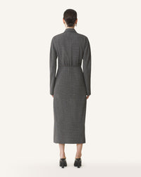 Robe tailleur - Gris fonce chine