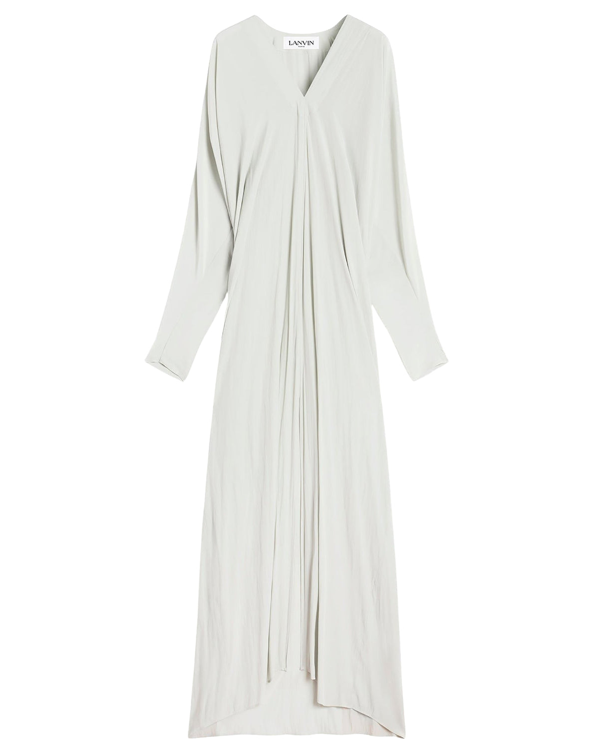 Robe caftan en tissu - Sauge