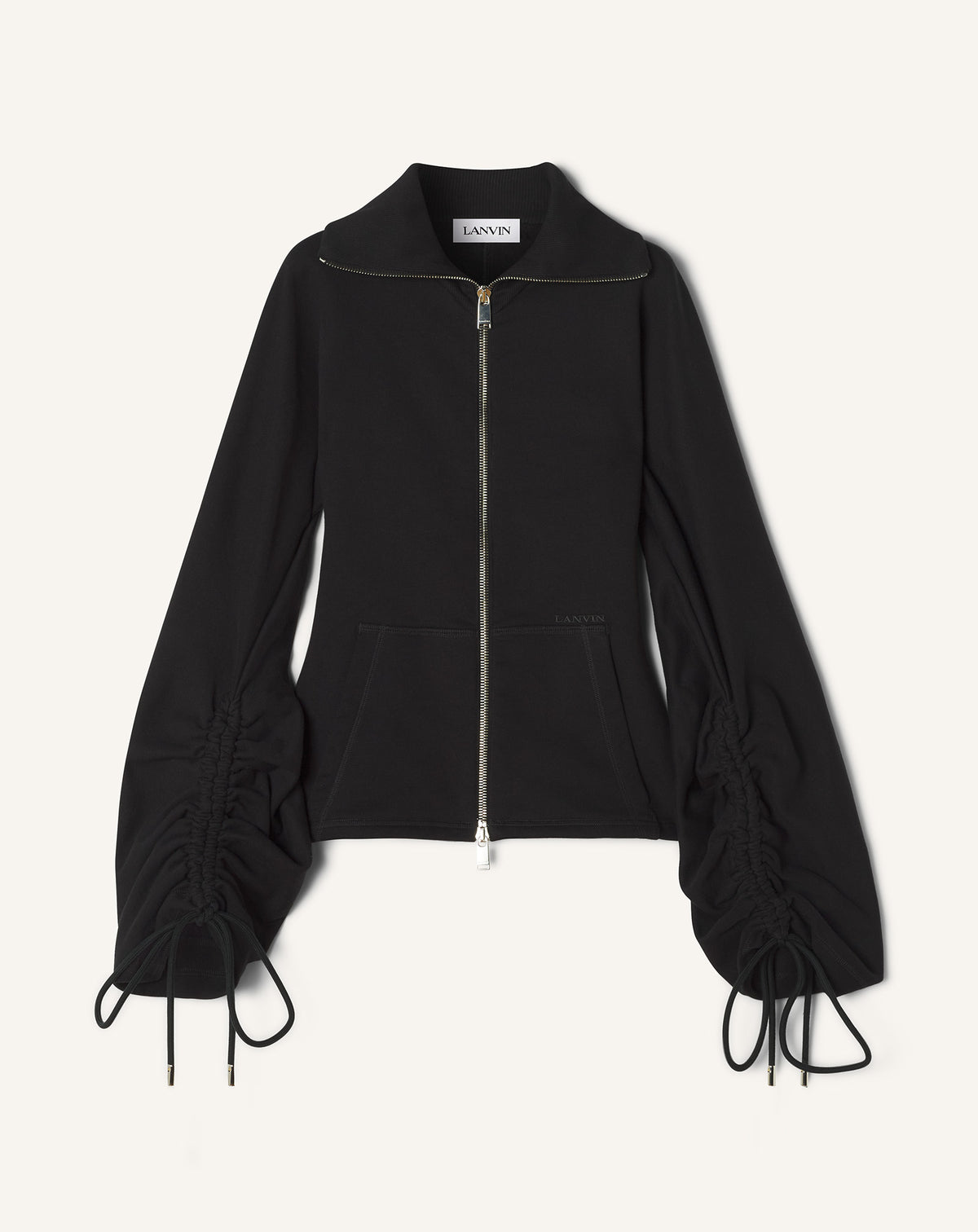 Veste zippée cintrée - Noir