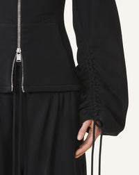 Veste zippée cintrée - Noir