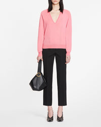 ZZNO STOCK GOYAVE V NECK JUMPER