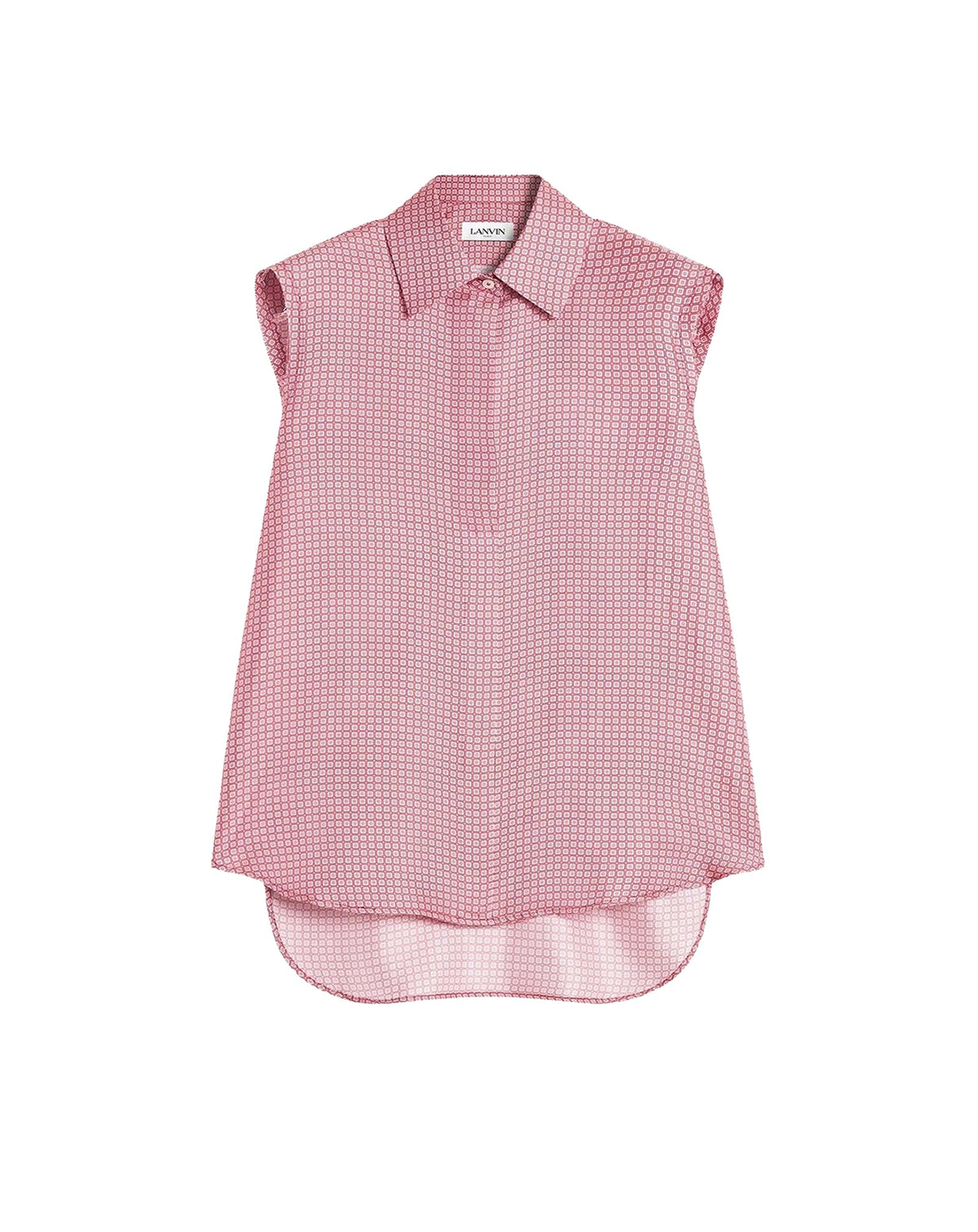 ZZNO STOCK BOIS DE ROSE SLEEVELESS COCOON TUNIC SHIRT