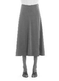 ZZBAD QUALITY BORDEAUX/BLEU JUPE MIDI ÉVASÉE