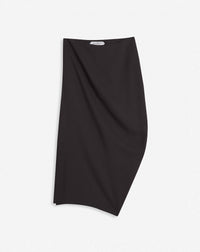 Jupe midi - Marron foncé
