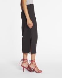 Jupe midi - Marron foncé