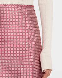 ZZNO STOCK BOIS DE ROSE A-LINE SHORT SKIRT