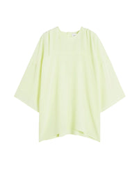 Blouse à manches courtes en soie - Citron