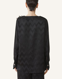 Haut col bateau - Noir