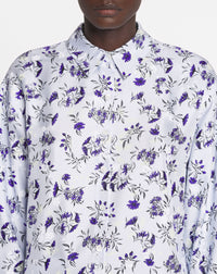 Chemise ample imprimée - Chambray
