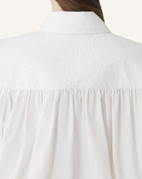 Haut à manches bouffantes - Toile