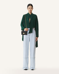 Blouse à foulard - Malachite