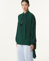 Blouse à foulard - Malachite