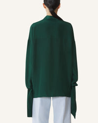 Blouse à foulard - Malachite