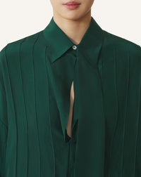 Blouse à foulard - Malachite