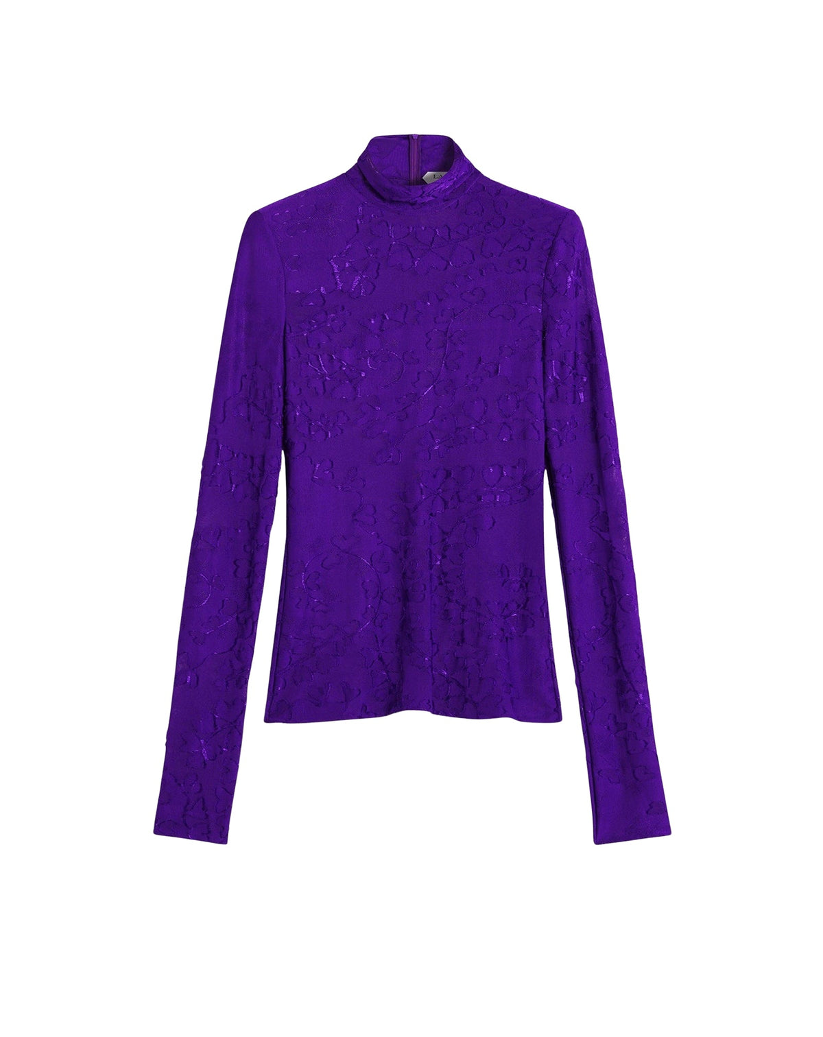 Haut en jacquard rateau - Anemone