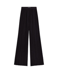 High waist trousers - Black