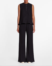 Pleated pants - Noir
