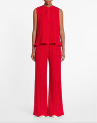 Pleated pants - Flamme