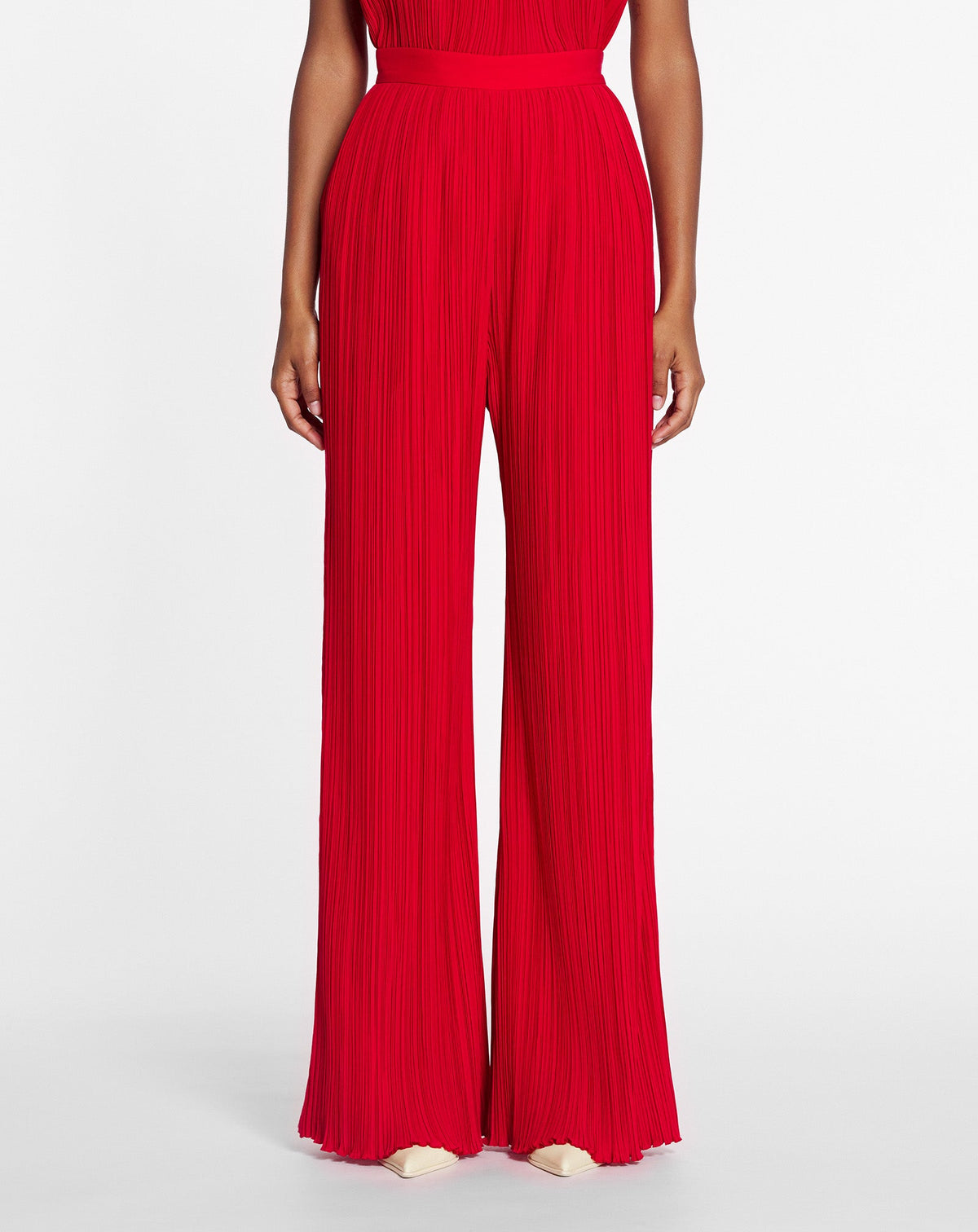 Pleated pants - Flamme