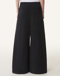 Pantalon de jogging à basque - Noir