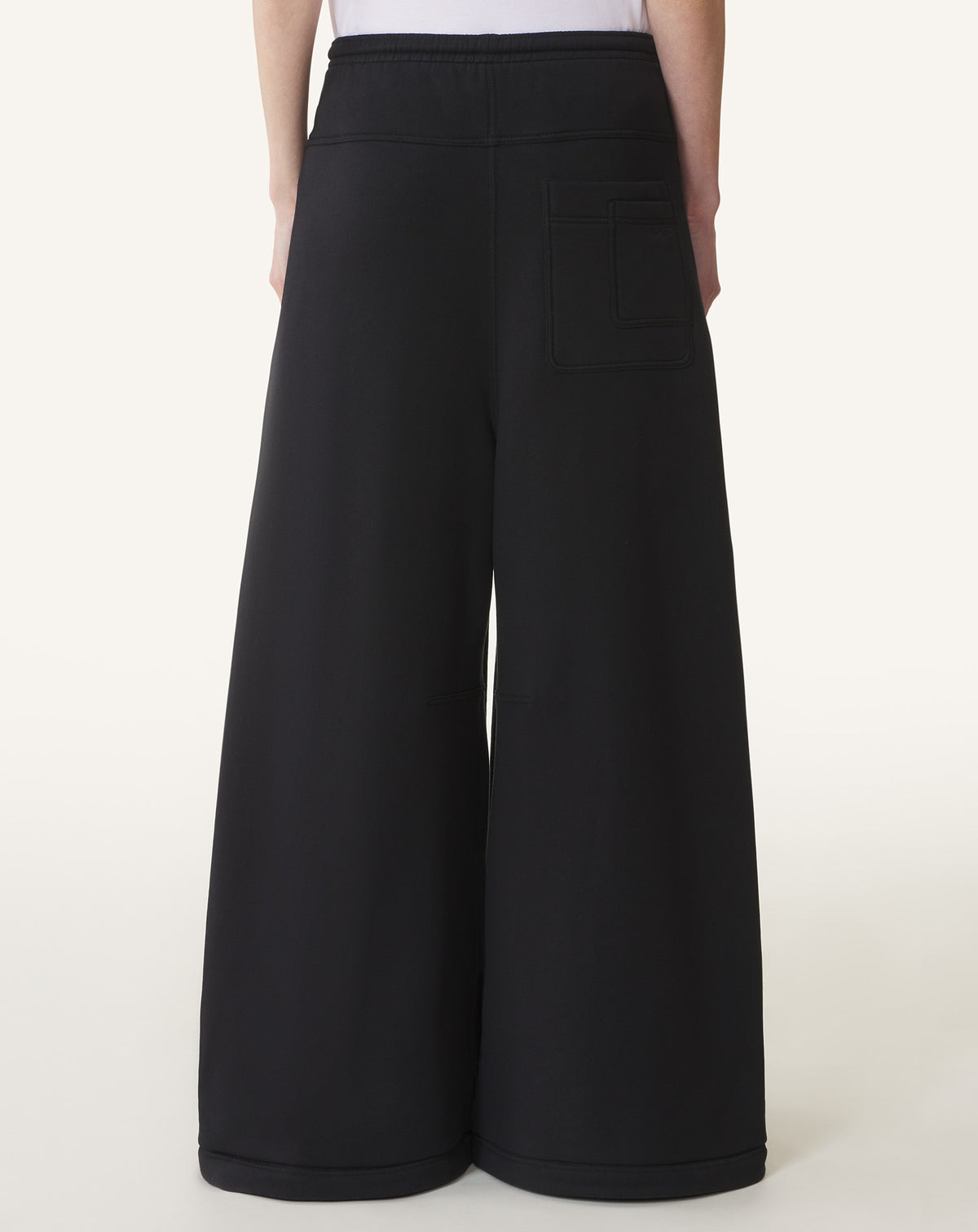 Pantalon de jogging à basque - Noir