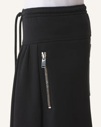Pantalon de jogging à basque - Noir